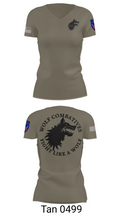 Wolf Combatives Women's Short Sleeve V-neck Shirt - 68