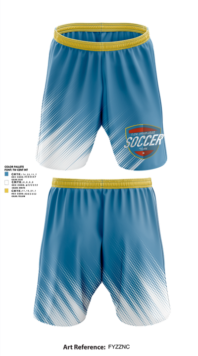 Des Moines Congolese Soccer Team 83973260 Athletic Shorts With Pockets - 1