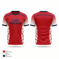Lady Patriots 72147941 Soft Poly Tee Cotton Like Feel - 1