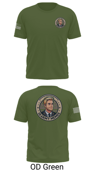Short Sleeve Performance Shirt, U.S Army memes, , Teamtime, Team time, sublimation, custom sports apparel, team uniforms, spirit wear, spiritwear, sports uniforms, custom shirts, team store, custom team store, fundraiser sports, apparel fundraiser