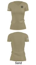 406th cssb 72211497 Women's Short Sleeve V-neck Shirt - 88