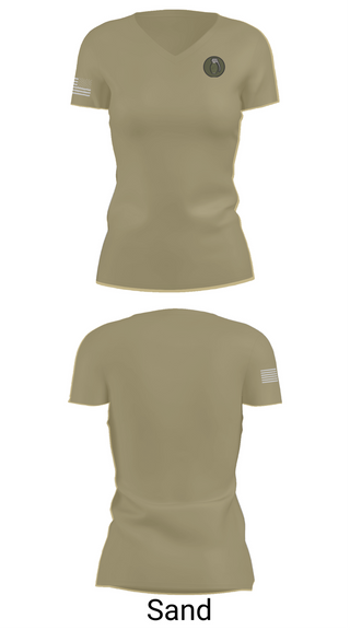 Womens Short Sleeve Vneck Shirt, 406th cssb, , Teamtime, Team time, sublimation, custom sports apparel, team uniforms, spirit wear, spiritwear, sports uniforms, custom shirts, team store, custom team store, fundraiser sports, apparel fundraiser