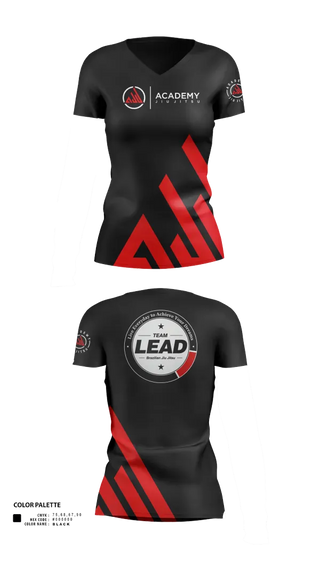 Womens Short Sleeve Vneck Shirt, Academy Jiu Jitsu, , Teamtime, Team time, sublimation, custom sports apparel, team uniforms, spirit wear, spiritwear, sports uniforms, custom shirts, team store, custom team store, fundraiser sports, apparel fundraiser