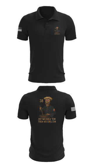 Short Sleeve Performance Polo, 1/1, Marines, Teamtime, Team time, sublimation, custom sports apparel, team uniforms, spirit wear, spiritwear, sports uniforms, custom shirts, team store, custom team store, fundraiser sports, apparel fundraiser