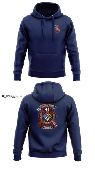 Hoodie, Lansing FD - Station #4, Fire Department, Teamtime, Team time, sublimation, custom sports apparel, team uniforms, spirit wear, spiritwear, sports uniforms, custom shirts, team store, custom team store, fundraiser sports, apparel fundraiser