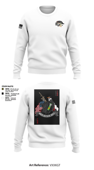 Crew Neck Sweatshirt, Human Smuggling, Police, Teamtime, Team time, sublimation, custom sports apparel, team uniforms, spirit wear, spiritwear, sports uniforms, custom shirts, team store, custom team store, fundraiser sports, apparel fundraiser