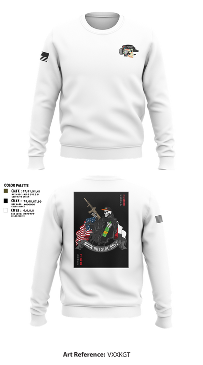 Human Smuggling 75508558 Crew Neck Sweatshirt - 2