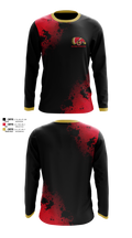 Calaveras Jr RedHawks 33046328 Long Sleeve Performance Shirt 1