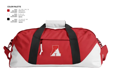 Duffle Bag, St. Thomas Aquinas Soccer, Women's Soccer, Teamtime, Team time, sublimation, custom sports apparel, team uniforms, spirit wear, spiritwear, sports uniforms, custom shirts, team store, custom team store, fundraiser sports, apparel fundraiser