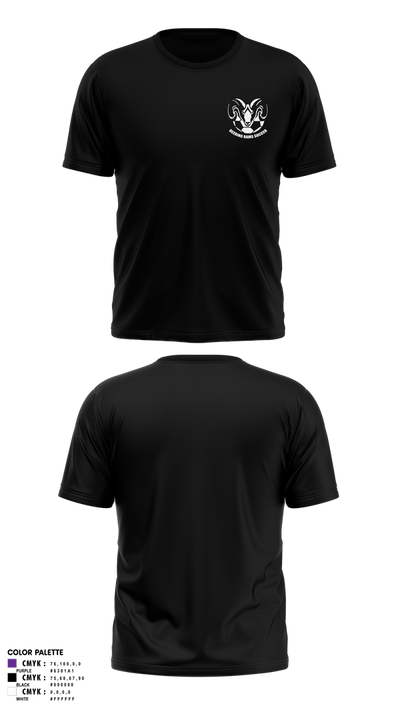 Deering Rams Soccer 79639687 Short Sleeve Performance Shirt - 4