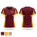 South Heart Eagles Women's Short Sleeve V-neck Shirt - 1