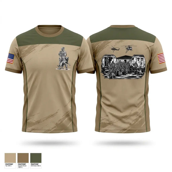 Old School Cotton Feel Shirt, 39 SFS K9, Air Force, Teamtime, Team time, sublimation, custom sports apparel, team uniforms, spirit wear, spiritwear, sports uniforms, custom shirts, team store, custom team store, fundraiser sports, apparel fundraiser
