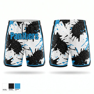 Athletic Shorts With Pockets, Panthers, Track & Field, Teamtime, Team time, sublimation, custom sports apparel, team uniforms, spirit wear, spiritwear, sports uniforms, custom shirts, team store, custom team store, fundraiser sports, apparel fundraiser
