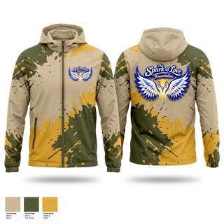 Windbreaker, The Spark of Love Foundation, , Teamtime, Team time, sublimation, custom sports apparel, team uniforms, spirit wear, spiritwear, sports uniforms, custom shirts, team store, custom team store, fundraiser sports, apparel fundraiser
