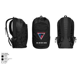 Gear Bag, NAS JRB FORT WORTH, , Teamtime, Team time, sublimation, custom sports apparel, team uniforms, spirit wear, spiritwear, sports uniforms, custom shirts, team store, custom team store, fundraiser sports, apparel fundraiser