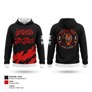 Hoodie, Team One Louisville Jiu Jitsu, , Teamtime, Team time, sublimation, custom sports apparel, team uniforms, spirit wear, spiritwear, sports uniforms, custom shirts, team store, custom team store, fundraiser sports, apparel fundraiser