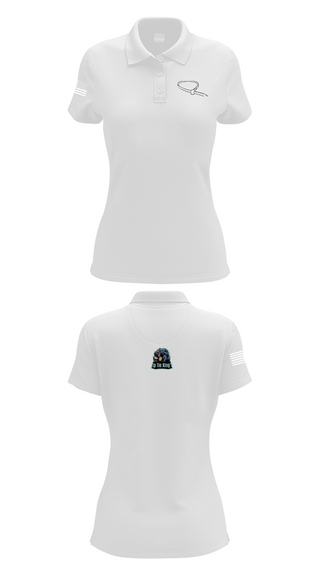 Womens Short Sleeve Performance Polo, Zip Tie King’s, , Teamtime, Team time, sublimation, custom sports apparel, team uniforms, spirit wear, spiritwear, sports uniforms, custom shirts, team store, custom team store, fundraiser sports, apparel fundraiser