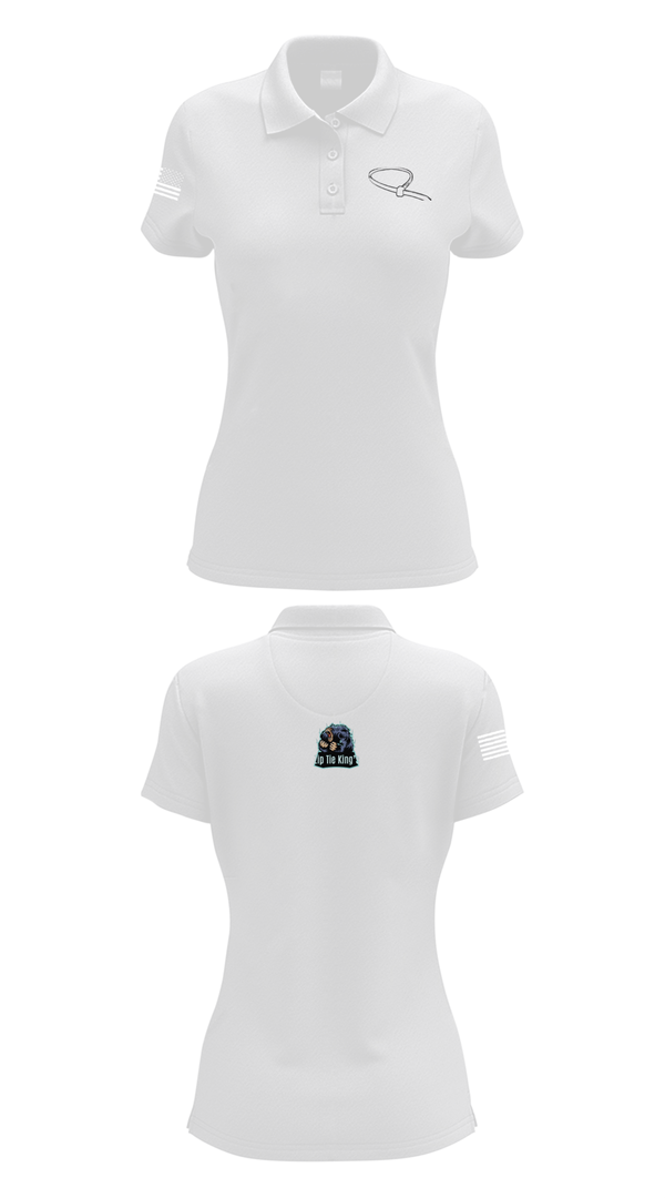 Womens Short Sleeve Performance Polo, Zip Tie King’s, , Teamtime, Team time, sublimation, custom sports apparel, team uniforms, spirit wear, spiritwear, sports uniforms, custom shirts, team store, custom team store, fundraiser sports, apparel fundraiser
