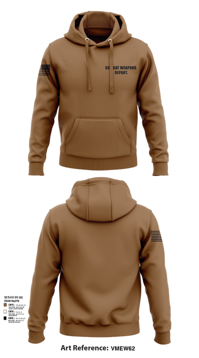 Combat Weapons Depart. 12107174 Hoodie - 102