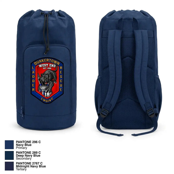 Gear Bag, West End Fire Company, Fire Department, Teamtime, Team time, sublimation, custom sports apparel, team uniforms, spirit wear, spiritwear, sports uniforms, custom shirts, team store, custom team store, fundraiser sports, apparel fundraiser