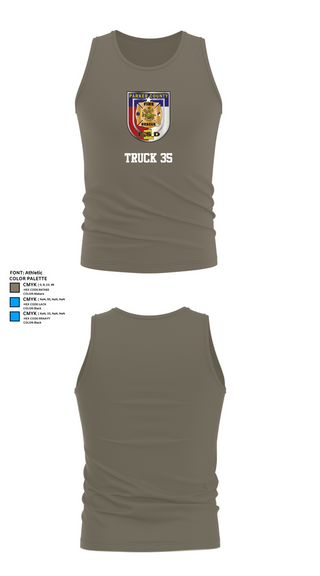Tank Top, Truck 35, , Teamtime, Team time, sublimation, custom sports apparel, team uniforms, spirit wear, spiritwear, sports uniforms, custom shirts, team store, custom team store, fundraiser sports, apparel fundraiser