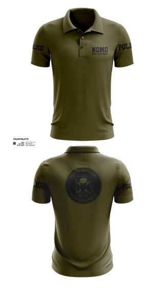 Short Sleeve Performance Polo, North Missouri Drug Task Force, Police, Teamtime, Team time, sublimation, custom sports apparel, team uniforms, spirit wear, spiritwear, sports uniforms, custom shirts, team store, custom team store, fundraiser sports, apparel fundraiser