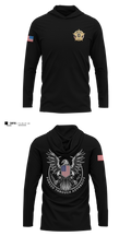 DeKalb County Sheriff's Office Long Sleeve Hooded Sun Shirt - 8