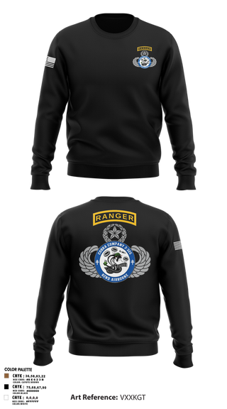 Crew Neck Sweatshirt, Cobra Company, , Teamtime, Team time, sublimation, custom sports apparel, team uniforms, spirit wear, spiritwear, sports uniforms, custom shirts, team store, custom team store, fundraiser sports, apparel fundraiser