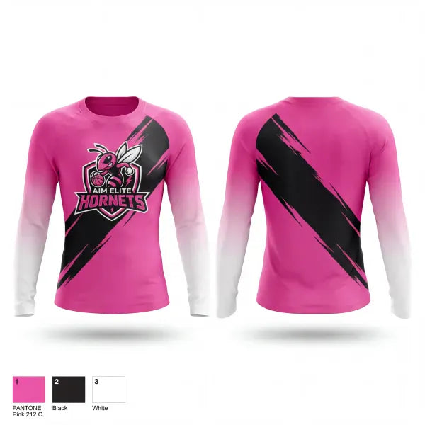 Long Sleeve Performance Shirt, AIM Elite, Women's Basketball, Teamtime, Team time, sublimation, custom sports apparel, team uniforms, spirit wear, spiritwear, sports uniforms, custom shirts, team store, custom team store, fundraiser sports, apparel fundraiser