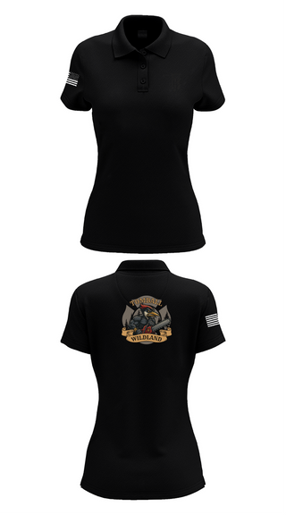 Womens Short Sleeve Performance Polo, Tomball Wildland, , Teamtime, Team time, sublimation, custom sports apparel, team uniforms, spirit wear, spiritwear, sports uniforms, custom shirts, team store, custom team store, fundraiser sports, apparel fundraiser