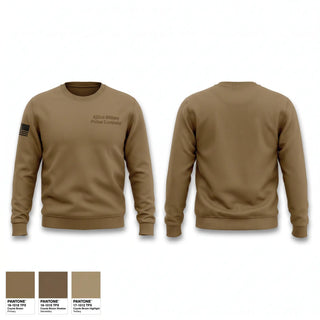 Crew Neck Sweatshirt, 422nd Military Police Company, Army, Teamtime, Team time, sublimation, custom sports apparel, team uniforms, spirit wear, spiritwear, sports uniforms, custom shirts, team store, custom team store, fundraiser sports, apparel fundraiser