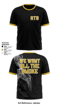 ALL THE SMOKE Old School Cotton Shirt - 5