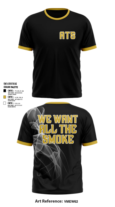 ALL THE SMOKE Old School Cotton Shirt - 5