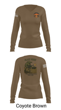 4th Assault Amphibian Battalion, Company B 82284637 Women's Long Sleeve V-neck Shirt - 17