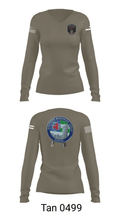 SRG 4 35251061 Women's Long Sleeve V-neck Shirt - 73