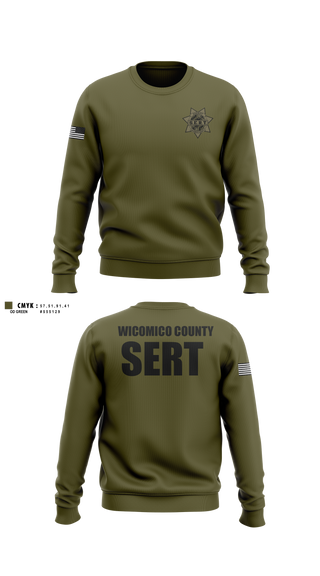 Crew Neck Sweatshirt, Sheriff’s Emergency Response Team (SERT), Police, Teamtime, Team time, sublimation, custom sports apparel, team uniforms, spirit wear, spiritwear, sports uniforms, custom shirts, team store, custom team store, fundraiser sports, apparel fundraiser