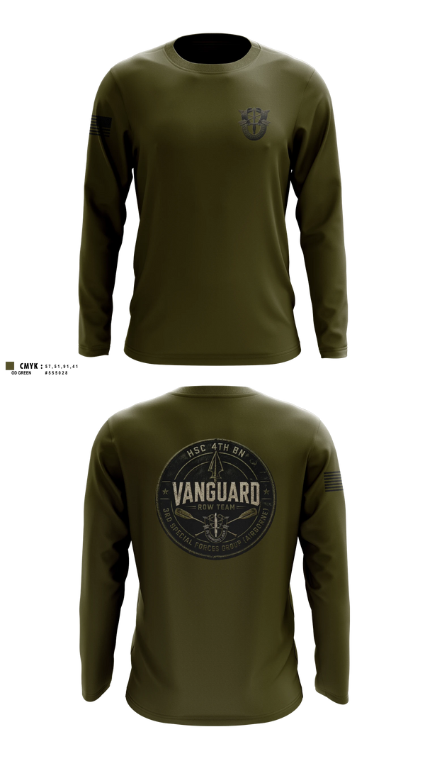 Long Sleeve Performance Shirt, 3SFG(A), Army, Teamtime, Team time, sublimation, custom sports apparel, team uniforms, spirit wear, spiritwear, sports uniforms, custom shirts, team store, custom team store, fundraiser sports, apparel fundraiser