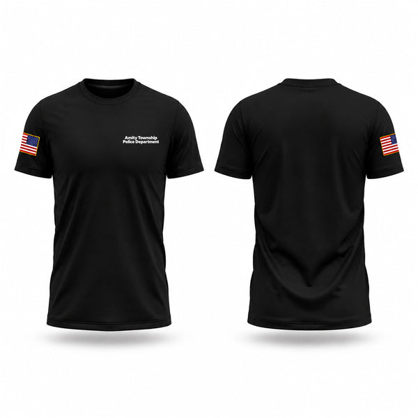 Old School Cotton Feel Shirt, Amity Township Police Department, Police, Teamtime, Team time, sublimation, custom sports apparel, team uniforms, spirit wear, spiritwear, sports uniforms, custom shirts, team store, custom team store, fundraiser sports, apparel fundraiser