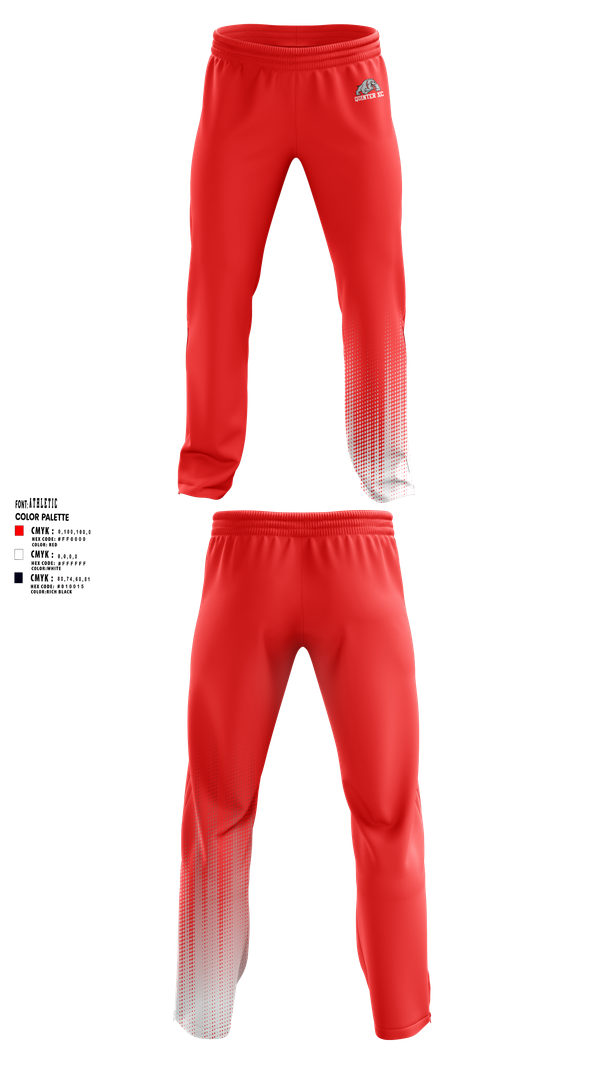 Sweatpants, Quinter XC, Cross Country, Teamtime, Team time, sublimation, custom sports apparel, team uniforms, spirit wear, spiritwear, sports uniforms, custom shirts, team store, custom team store, fundraiser sports, apparel fundraiser
