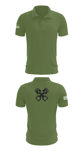 Short Sleeve Performance Polo, ENGINEMEN, , Teamtime, Team time, sublimation, custom sports apparel, team uniforms, spirit wear, spiritwear, sports uniforms, custom shirts, team store, custom team store, fundraiser sports, apparel fundraiser