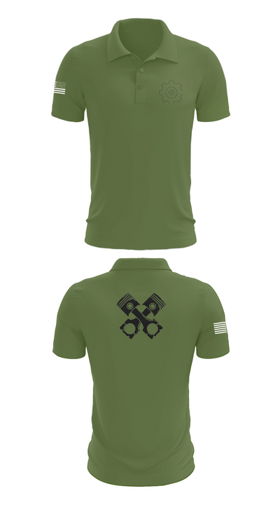 ENGINEMEN 85110741 Short Sleeve Performance Polo - 45