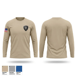 Long Sleeve Performance Shirt, Hampstead Police, Police, Teamtime, Team time, sublimation, custom sports apparel, team uniforms, spirit wear, spiritwear, sports uniforms, custom shirts, team store, custom team store, fundraiser sports, apparel fundraiser