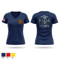 Station 2 Women's Short Sleeve V-neck Shirt - 1