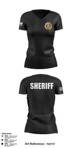 Greene County Sheriff’s Office Women's Short Sleeve V-neck Shirt - 5