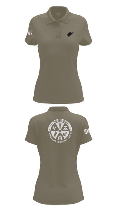 Region 3 Homeland Response Force 34212172 Women's Short Sleeve Performance Polo  - 75