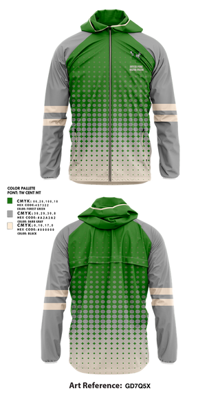 Windbreaker, Dutch Fork Silver Foxes, , Teamtime, Team time, sublimation, custom sports apparel, team uniforms, spirit wear, spiritwear, sports uniforms, custom shirts, team store, custom team store, fundraiser sports, apparel fundraiser