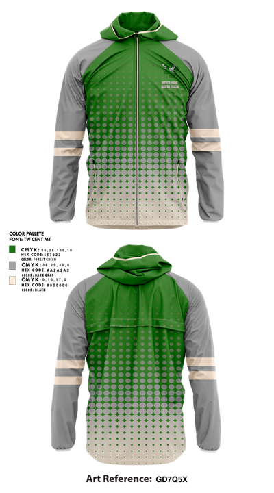 Dutch Fork Silver Foxes 30389436 Windbreaker - 3