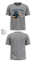 Dugouts and Dingers Short Sleeve Performance Shirt - 29