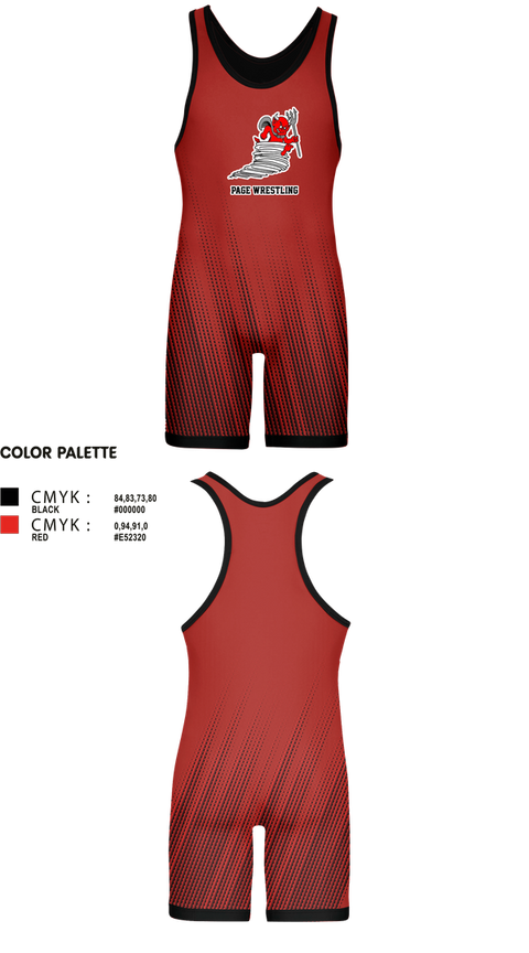 Wrestling Singlet, Page High School Wrestling, Wrestling, Teamtime, Team time, sublimation, custom sports apparel, team uniforms, spirit wear, spiritwear, sports uniforms, custom shirts, team store, custom team store, fundraiser sports, apparel fundraiser