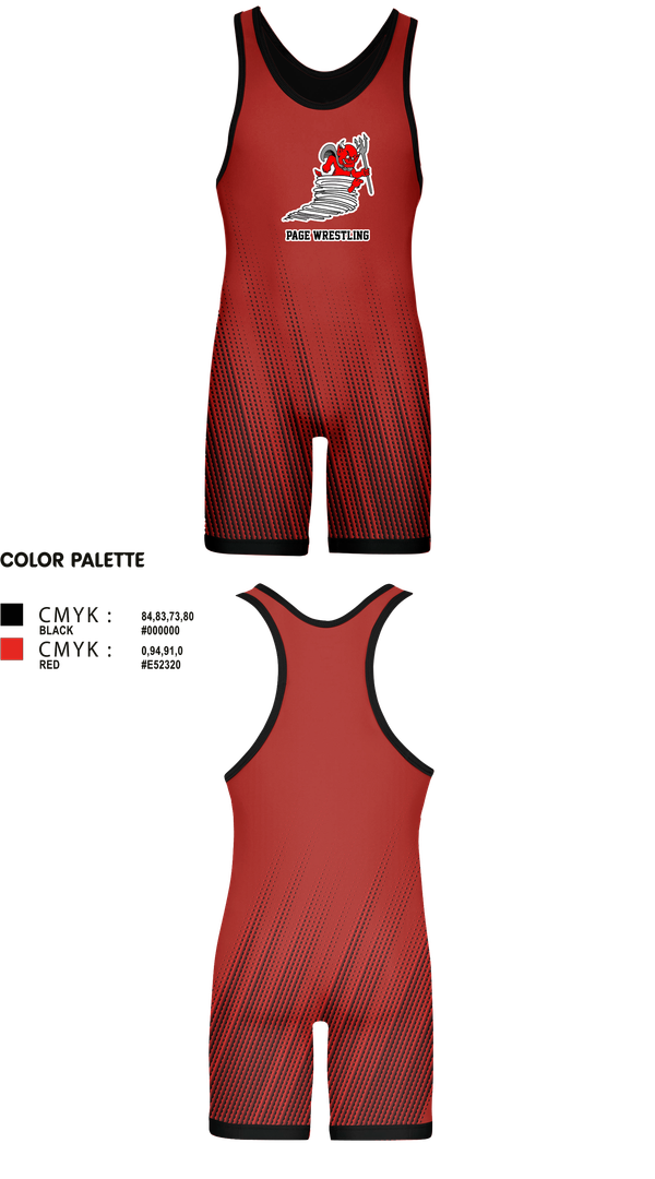 Wrestling Singlet, Page High School Wrestling, Wrestling, Teamtime, Team time, sublimation, custom sports apparel, team uniforms, spirit wear, spiritwear, sports uniforms, custom shirts, team store, custom team store, fundraiser sports, apparel fundraiser